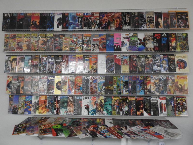 Huge Lot of 140+ Comics W/ Dawn, Grendel, Hellboy+ Avg FN+ Condition!