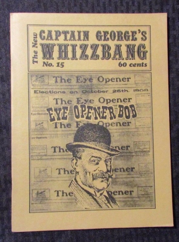 1973 Captain Georges WHIZZBANG Fanzine #15 FVF 7.0 Tarzan B-Westerns