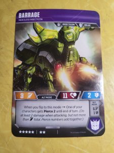 Transformers Trading Card Game: Wave 1 - Barrage