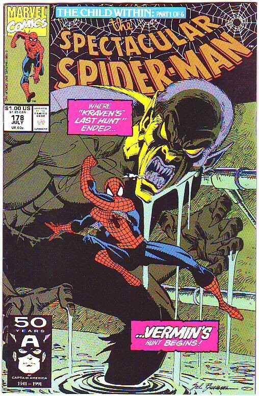 Spider-Man, Peter Parker Spectacular #178 (Sep-91) NM/NM- High-Grade Spider-Man