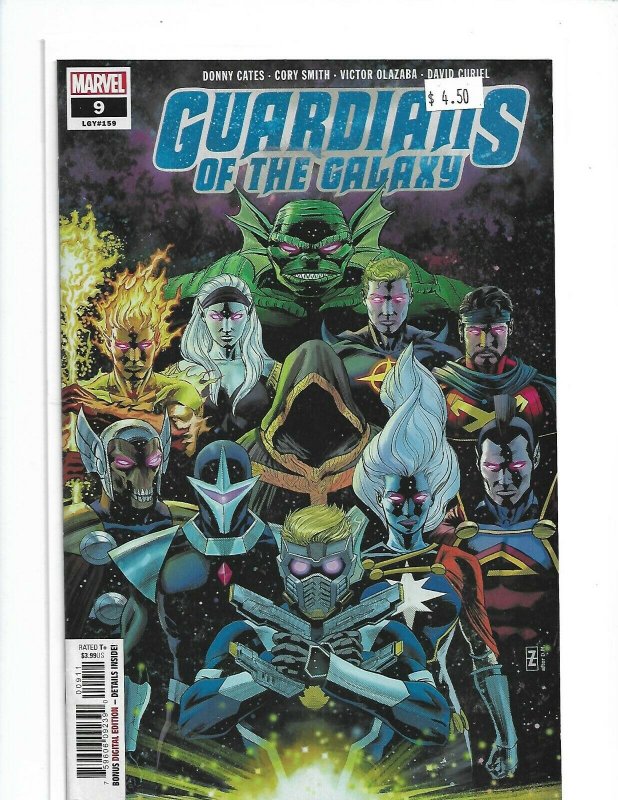 GUARDIANS OF THE GALAXY #9 MARVEL COMICS (2019) NW05