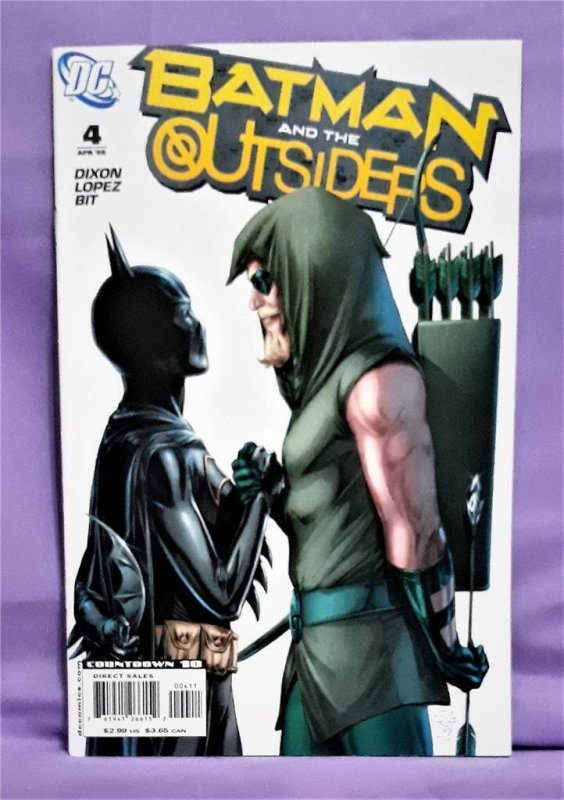 BATMAN and the OUTSIDERS #1 - 4  Catwoman Katana Metamorpho (DC 2007)