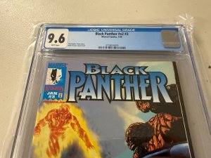 Black Panther # 3 Vol. # 2 CGC Graded 9.6 Marvel Comic Book 1999 Wakanda JH17