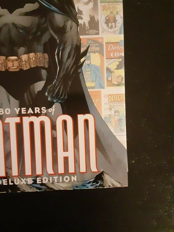 Detective : 80 Years of Batman Hardcover 1st Print Cover by Jim Lee.