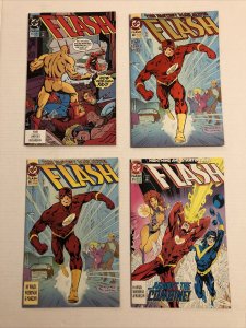 Flash #79 - 81 (two Issues #80 One Foil One Not) Lot Of 4