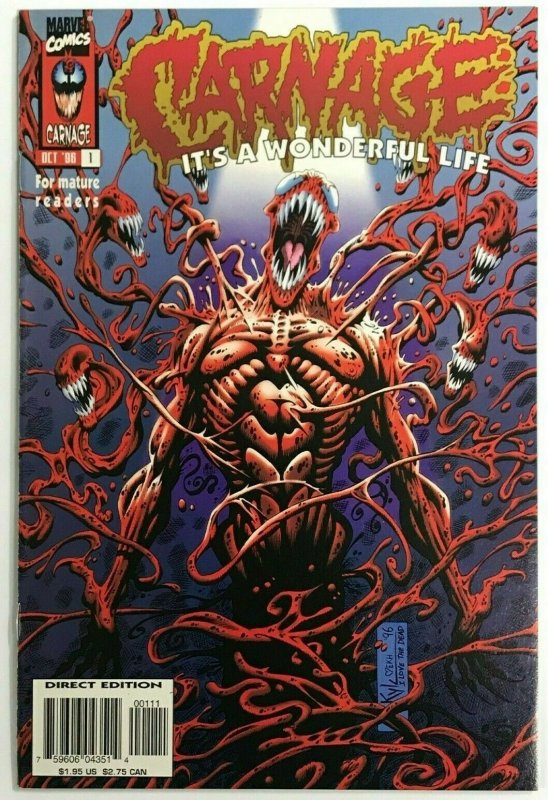 CARNAGE ITS A WONDERFUL LIFE#1 VF/NM 1996 MARVEL COMICS