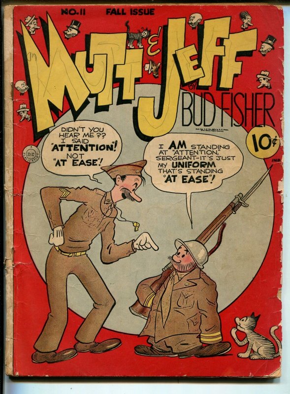 Mutt & Jeff #11 1943-DC-Bud Fisher-Hop Harrington-G/VG