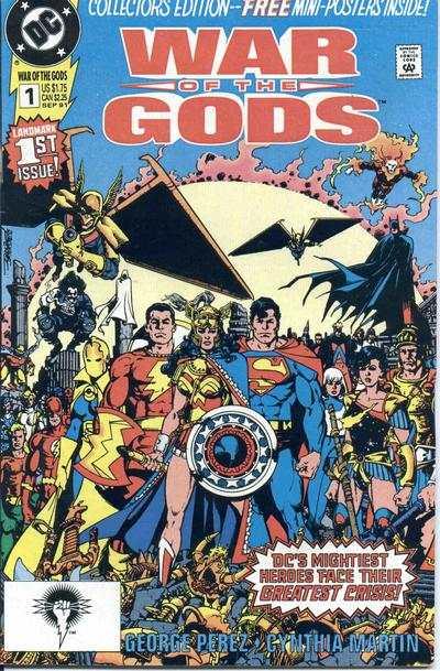 War of the Gods #1, VF+ (Stock photo)