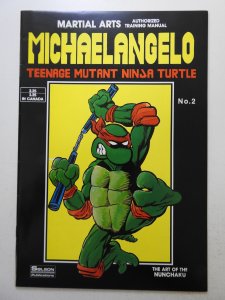 Teenage Mutant Ninja Turtles Martial Arts Manual #2 Signed Eastman/Laird VF-NM!!