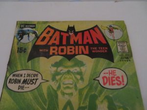 Batman #232 (1971) 1st App Ra's Al Ghul Comic Book Fr/G 1.5 Complete