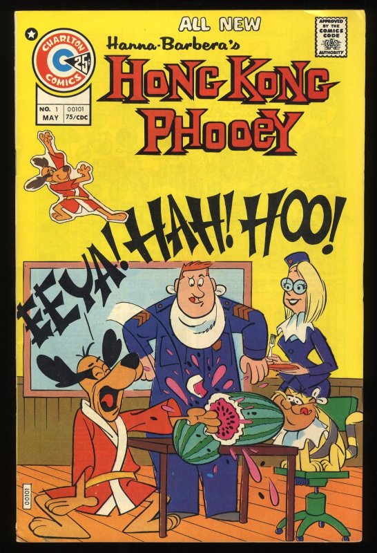 Hong Kong Phooey (1975) #1 VG/FN 5.0 Hanna-Barbera!