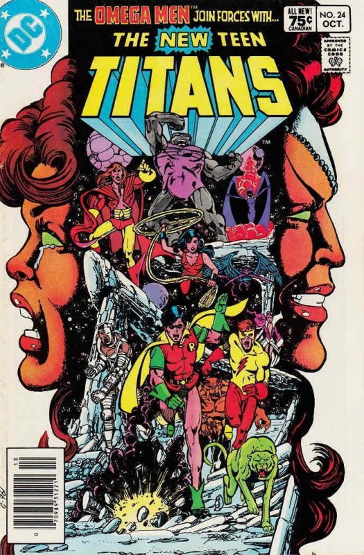 New Teen Titans, The (1st Series) #24B VF/NM; DC | save on shipping - details in