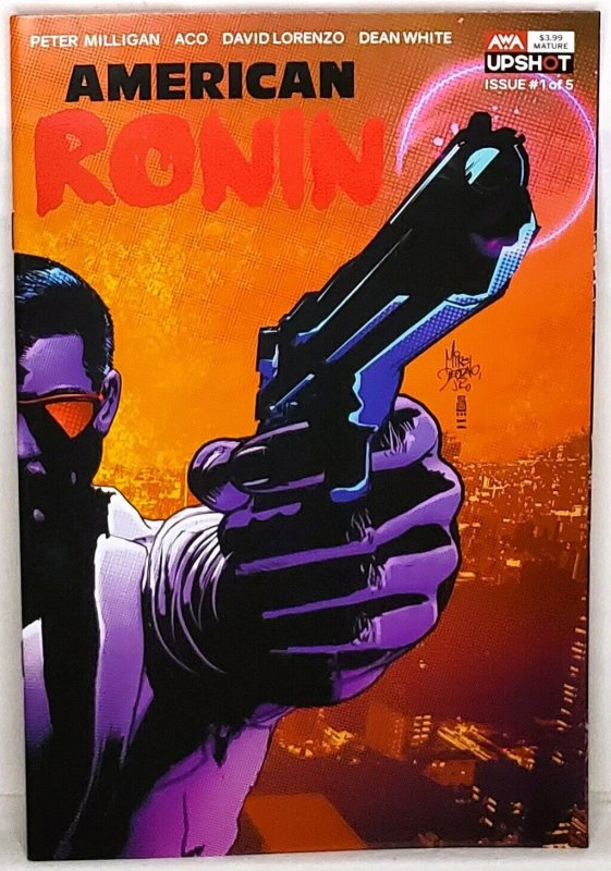 AMERICAN RONIN #1 Mike Deodato JR Variant Wraparound Cover B AWA Upshot Comics