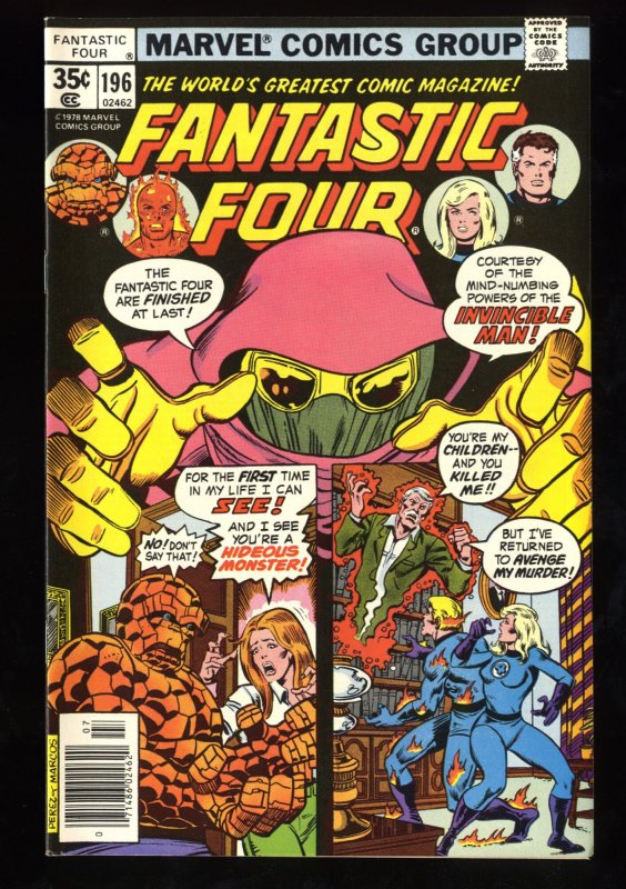 Fantastic Four #196 NM+ 9.6