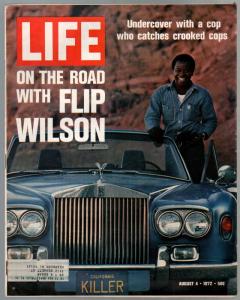 Life 8/4/1972-Flip Wilson-Undercover Cop-VG