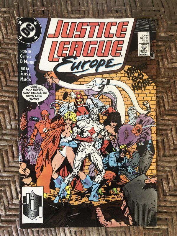 Justice League Europe #3 Direct Edition (1989)