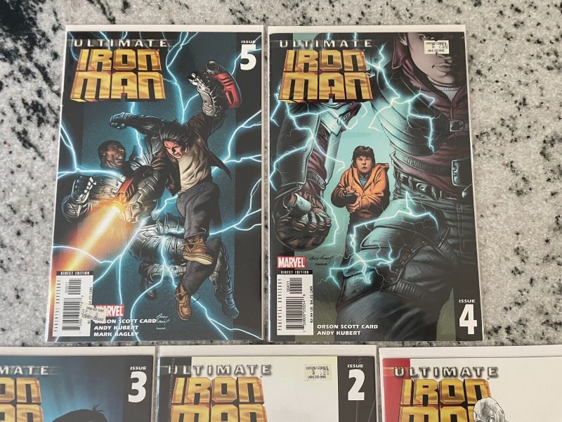 Ultimate Iron Man Complete Marvel Comics Series # 1 2 3 4 5 NM Hulk 15 CH23