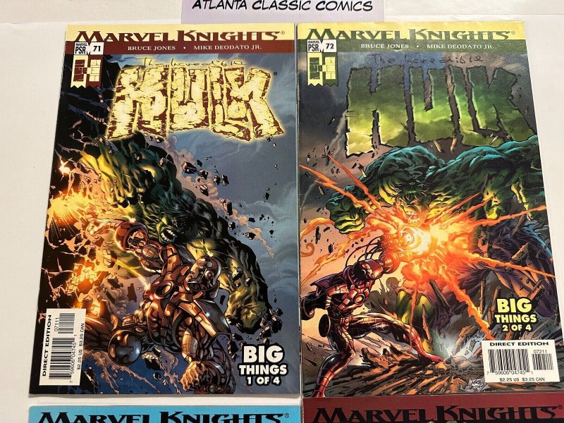 4 Incredible Hulk Marvel Comics # 71 72 73 74 Avengers Thor X-Men  41 CT7