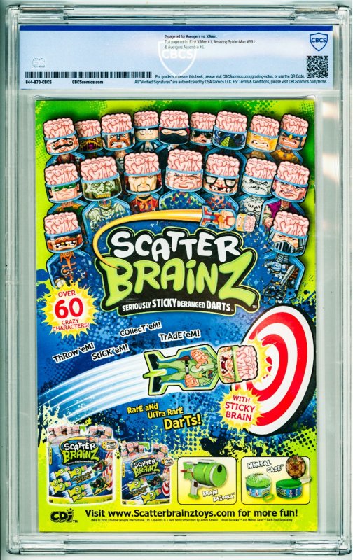 Avenging Spider-Man #9 (2012) CBCS 9.6! 1st App Carol Danvers as Captain Marvel!