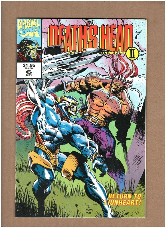 Death's Head II #6 Marvel Comics 1993 VF/NM 9.0 MUSTY SMELL