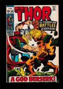 Thor #166 (1969) - MARVEL VFN / VS HIM / 2ND ADAM WARLOCK