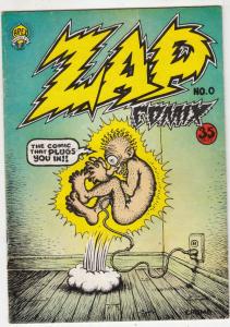 Zap #0 (Oct-67) FN+ Mid-High-Grade Whiteman, Mr. Natural, Itzy and Bitsy