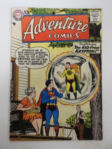 Adventure Comics #242 (1957) VG-  moisture stain, 1 in tear fc, 1 in spine split