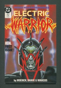 Electric Warrior #9  / 7.5 VFN- /  January 1987