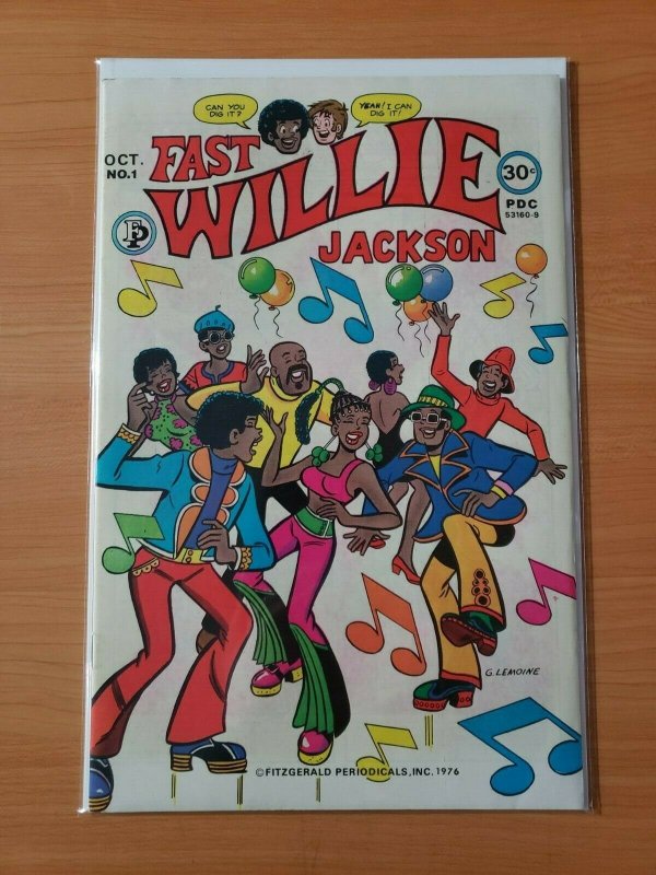 Fast Willie Jackson #1 ~ VERY FINE - NEAR MINT NM ~ 1976 Fitzgerald Periodicals