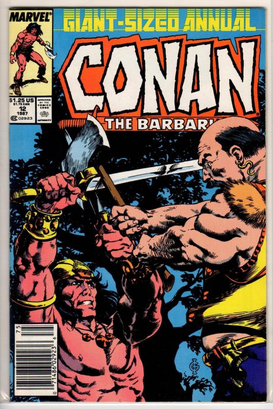 Conan the Barbarian Annual #12 (1987) 9.6 NM+