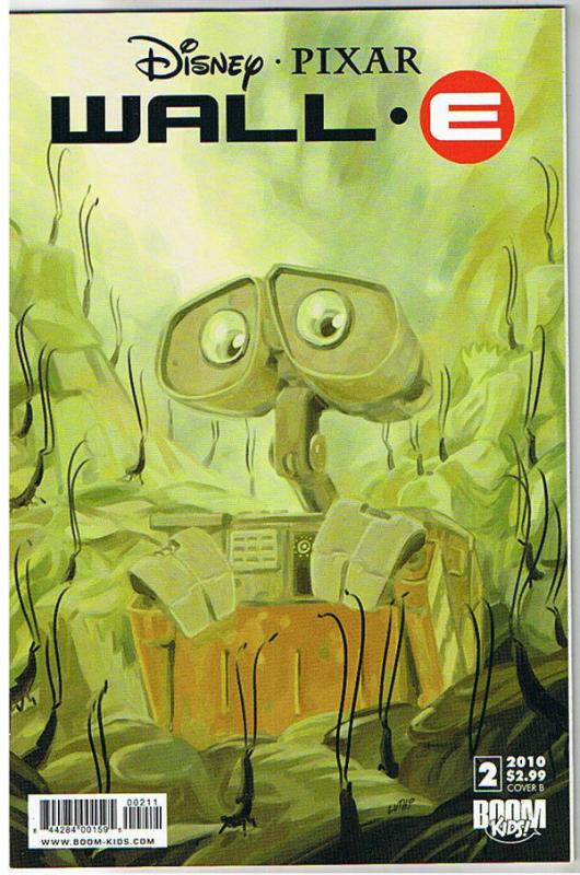 WALL-E #2 B, NM, Pixar, Disney, Boom Comics, 2009, more Disney in store