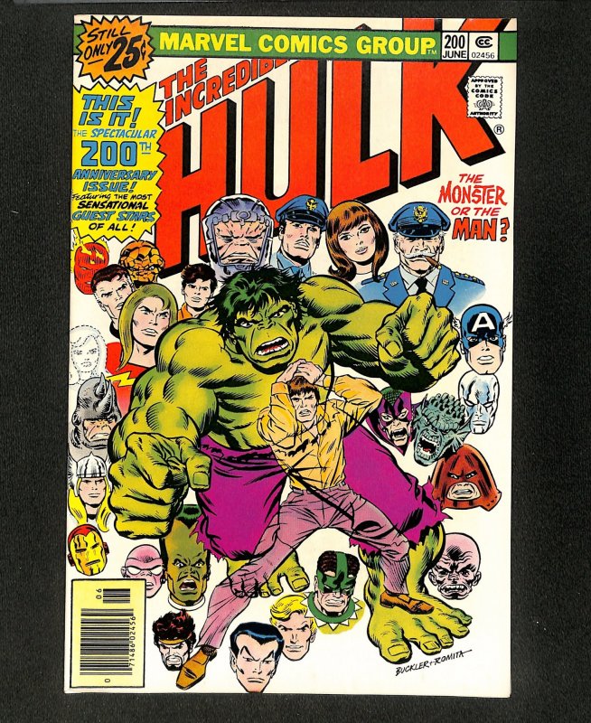 Incredible Hulk (1962) #200 John Romita Cover Art!