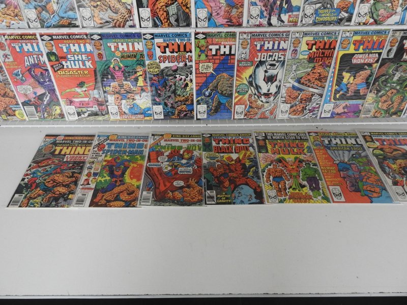 Marvel Two-in-One Complete Set #'s 1-100, and Annuals #'s 1-7! Avg ...