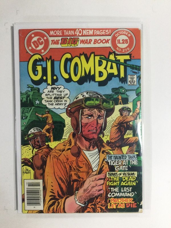 G.I. Combat #270 (1984) FN3B119 FINE FN 6.0