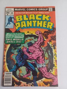 Black Panther #10 newsstand - Jack kirby - 1978 - FN/VF