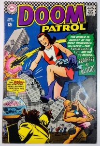 Doom Patrol #112 (6.0, 1967) Origin of Beast Boy retold
