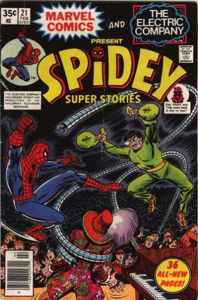 Spidey Super Stories #21, VF- (Stock photo)