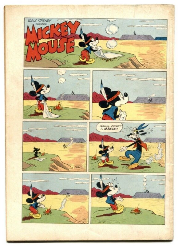 Mickey Mouse- Four Color Comics #411 1952- VG