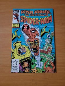 Peter Porker, the Spectacular Spider-Ham #4 Direct Market ~ NEAR MINT NM ~ 1985