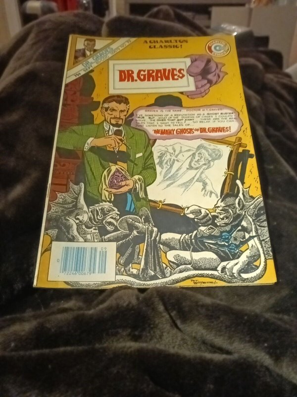 1985 Charlton Many Ghosts Of Dr. Graves # 73 Newsstand Scarce 3rd To Last Issue