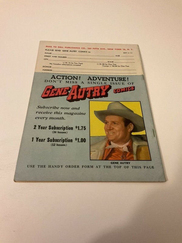 Gene Autry Comics  19 Vf Very Fine 8.0 Dell