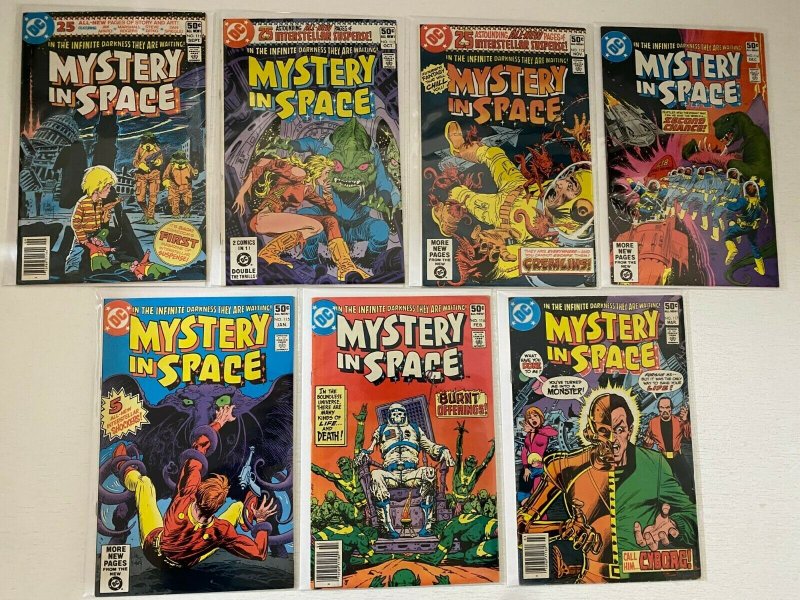 Mystery in Space set #111-117 6.0 FN (1980-81) 