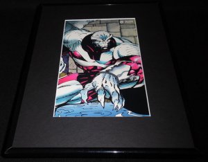 Caliban X Men Marvel Masterpiece ORIGINAL 1994 Framed 11x14 Poster Display