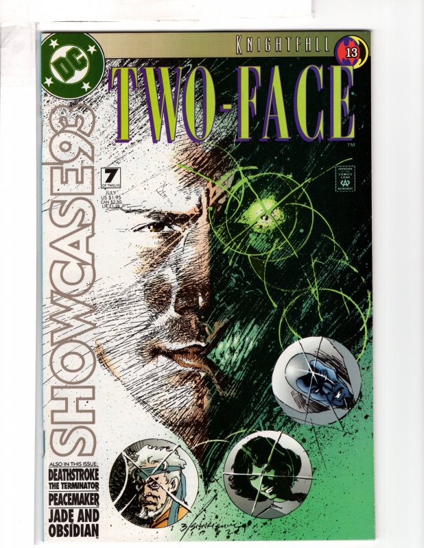 Showcase '93 #7 Two-Face! Deathstroke!