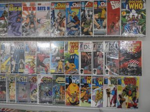 Huge Lot 130+ Comics W/ Spider-man, Superman, Dr. Who+ Avg VF Condition!