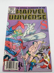 The Official Handbook of the Marvel Universe #10 (1983)