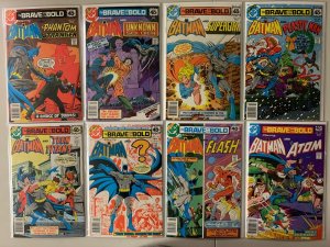 Batman Brave and the Bold comics run #137-169 33 diff avg 7.0 (1977-80)