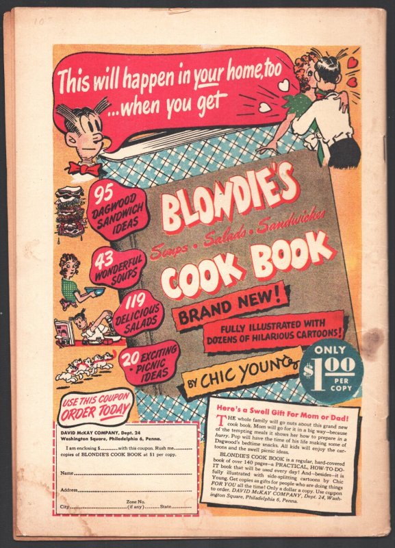 Katzenjammer Kids #6 1948-David McKay-Violent humor-Spanking panels