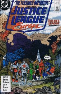 Justice League Europe #8 ORIGINAL Vintage 1989 DC Comics
