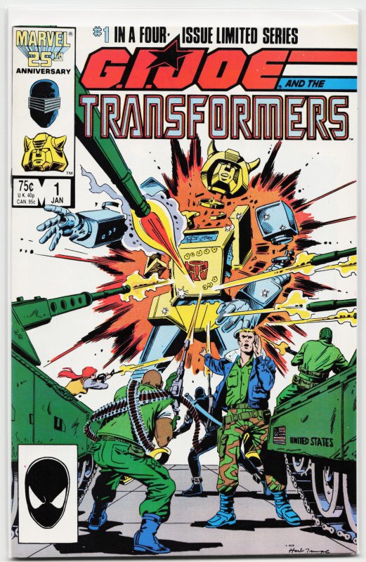 G.I. Joe and the Transformers #1 (1987) G.I. Joe